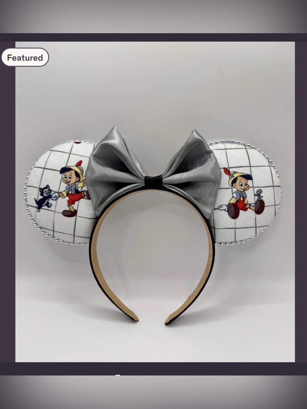 Disney - Handmade Pinocchio Minnie Ears